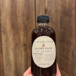 Savory Plum Shrub