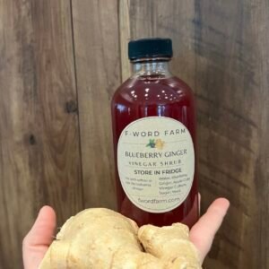 Blueberry Ginger Shrub